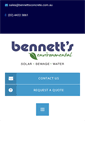 Mobile Screenshot of bennettsconcrete.com.au